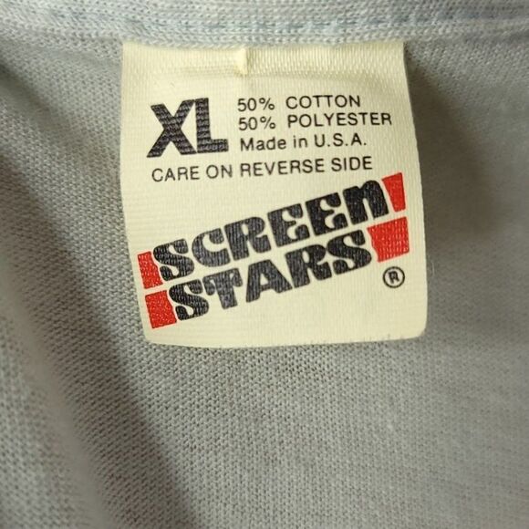 Hershey Chocolate T Shirt Vintage 80s Hersheys Snack Tee 50/50 Made In USA Mens - Picture 5 of 6